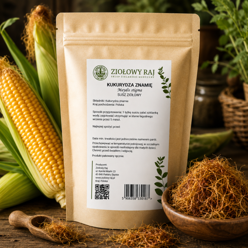 Kukurydza znamię 50g Ziołowy Raj