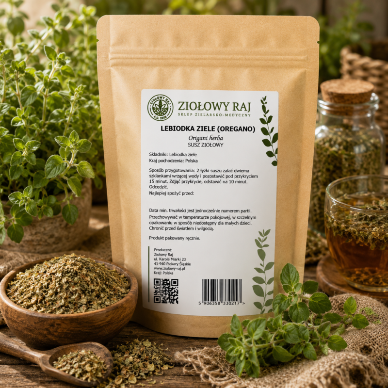 Oregano (lebiodka) ziele 50g Ziołowy Raj