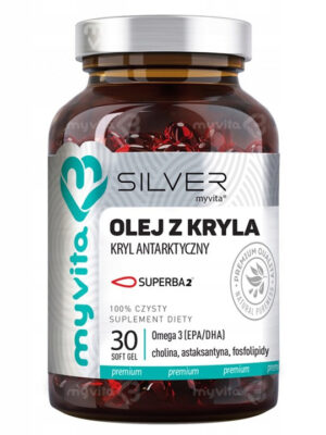 Olej z kryla silver pure 100% 30kap. MyVita