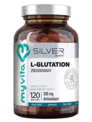 L-glutation zredukowany 300mg silver pure 100% 120kap. MyVita