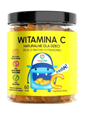 Żelki naturalne witamina C (dzieci&dorośli) 60szt. MyVita
