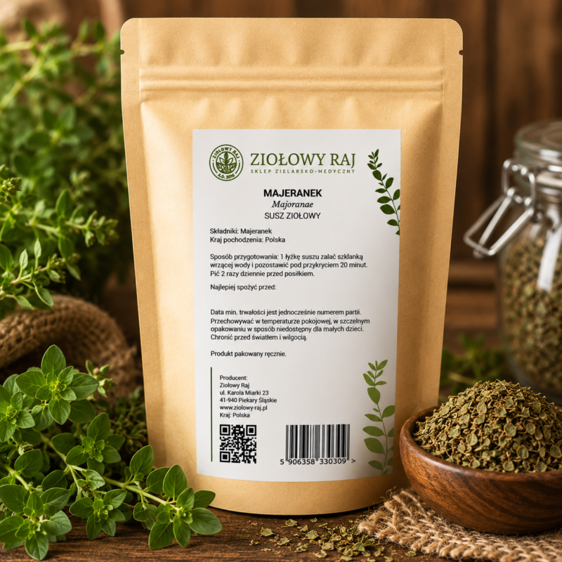 Majeranek 50g Ziołowy Raj