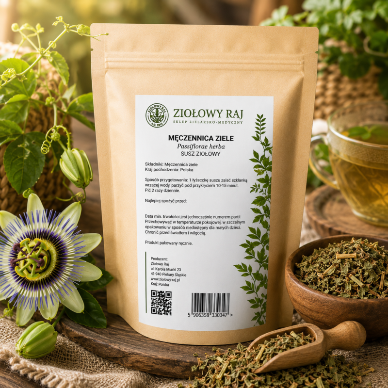 Męczennica ziele 50g Ziołowy Raj
