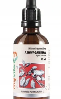 Ashwagandha liquid extract krople 50ml MyVita
