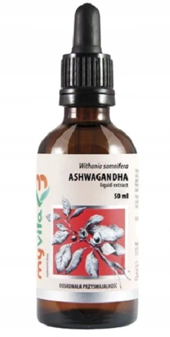 Ashwagandha liquid extract krople 50ml MyVita