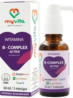 Witamina B-Complex active krople 30ml MyVita