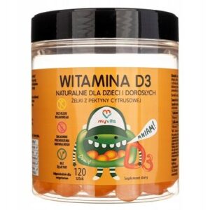 MyVita-Witamina-D3-Naturalne-Zelki-dla-Dzieci-x120-Odpornosc.jpg Żelki naturalne witamina D3 (dzieci&dorośli) 120szt. MyVita