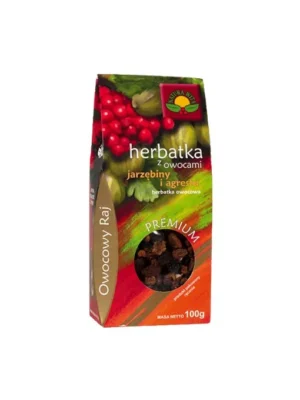 Herbatka z owocami jarzębiny i agrestu 100g Natura Wita