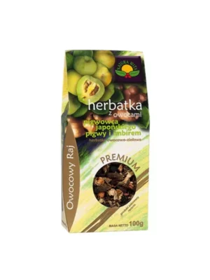 Herbatka z owocami pigwowca ,pigwą i imbirem 100g Natura Wita