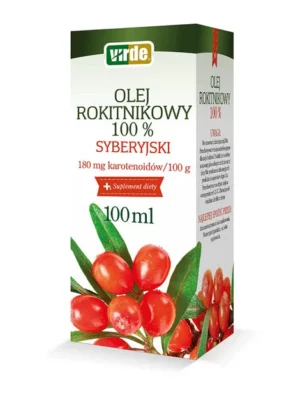 Olej rokitnikowy 100% 100ml Virde