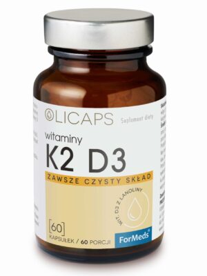 Olicaps K2D3 witaminy 60kap. Formeds