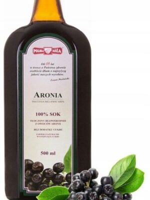 Aronia sok 100% Polska Róża