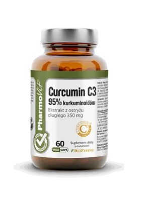 Curcumin C3 ekstrakt z kurkumy 350mg 60kap Pharmovit