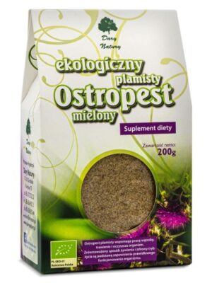 Ostropest plamisty mielony 200g eko Dary Natury