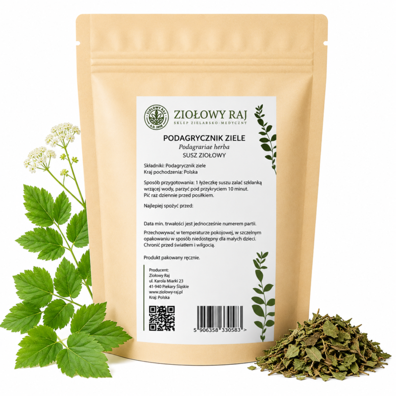 Podagrycznik ziele 50g Ziołowy Raj