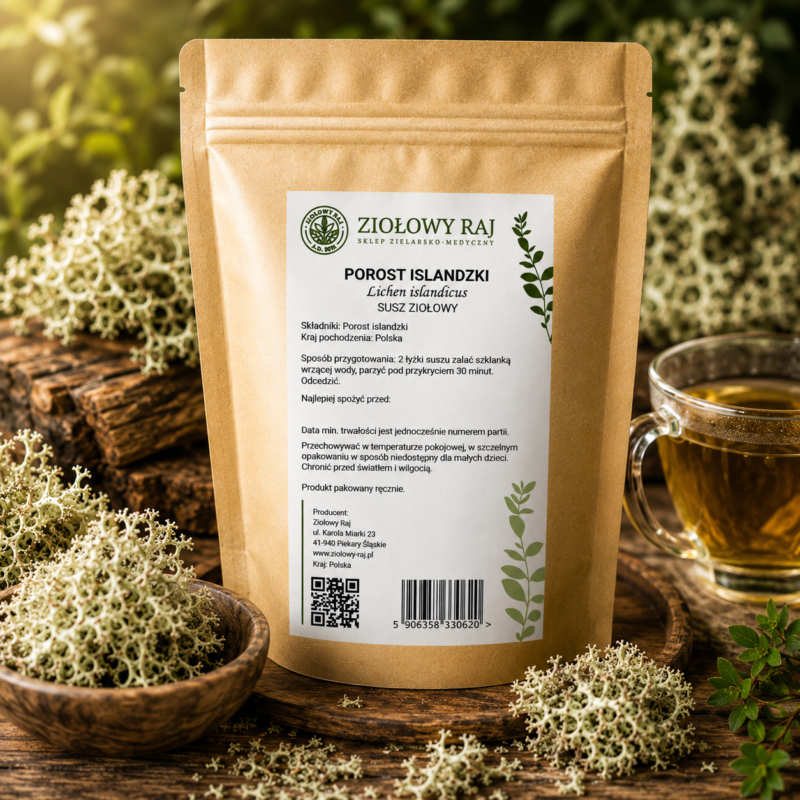 Porost Islandzki 50g Ziołowy Raj