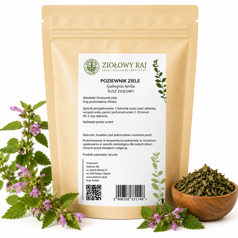 Poziewnik ziele prosta Poziewnik ziele 50g Ziołowy Raj