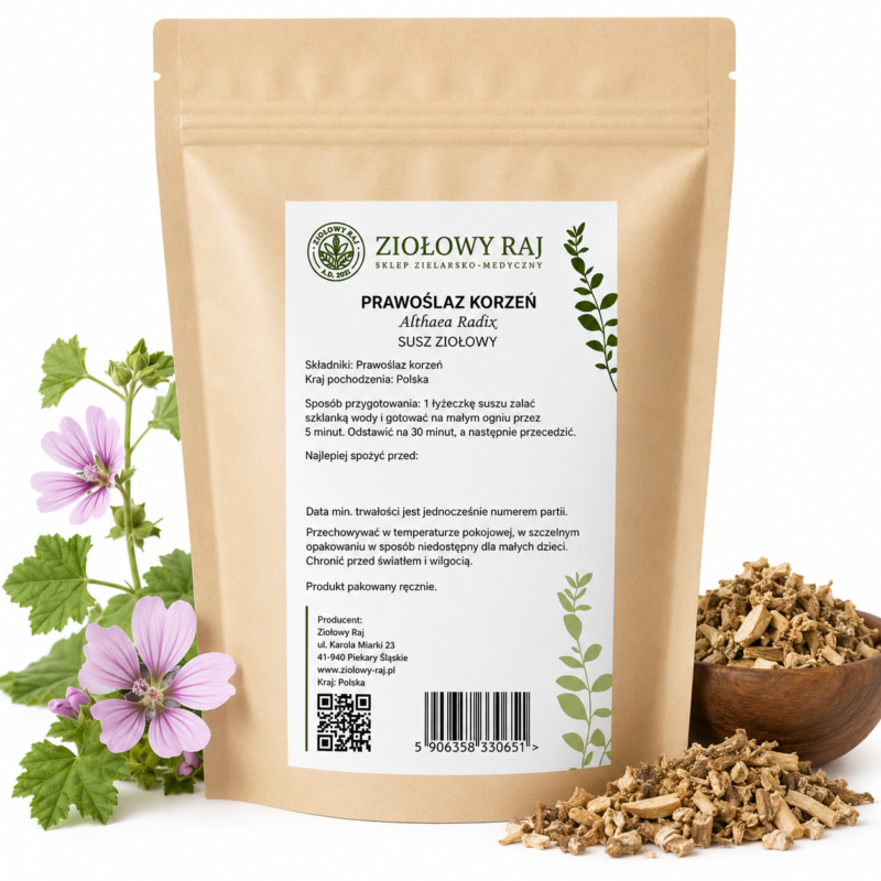 Prawoślaz korzeń 50g Ziołowy Raj