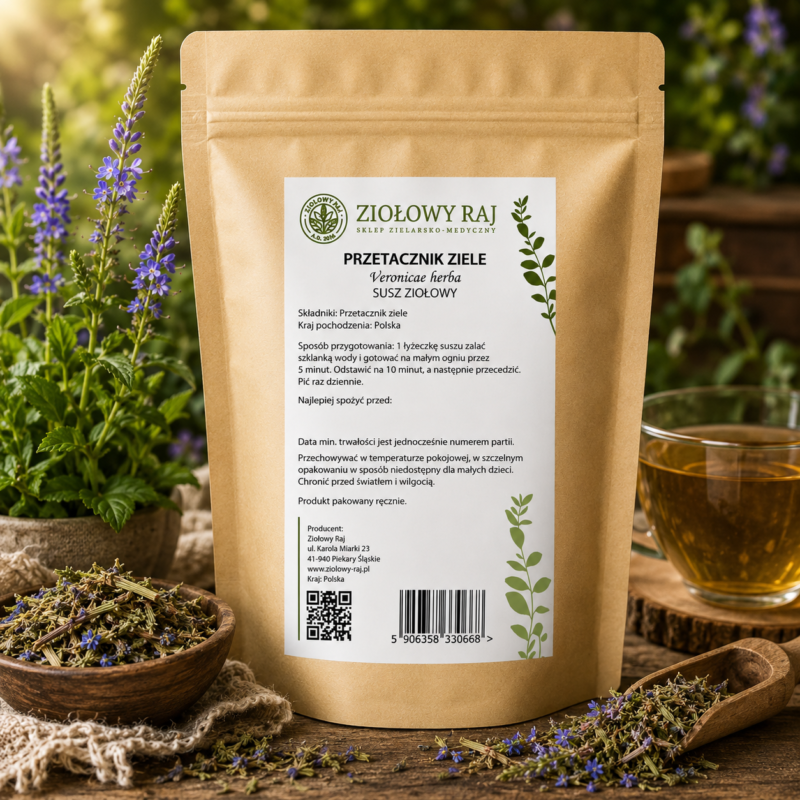 Przetacznik ziele 50g Ziołowy Raj