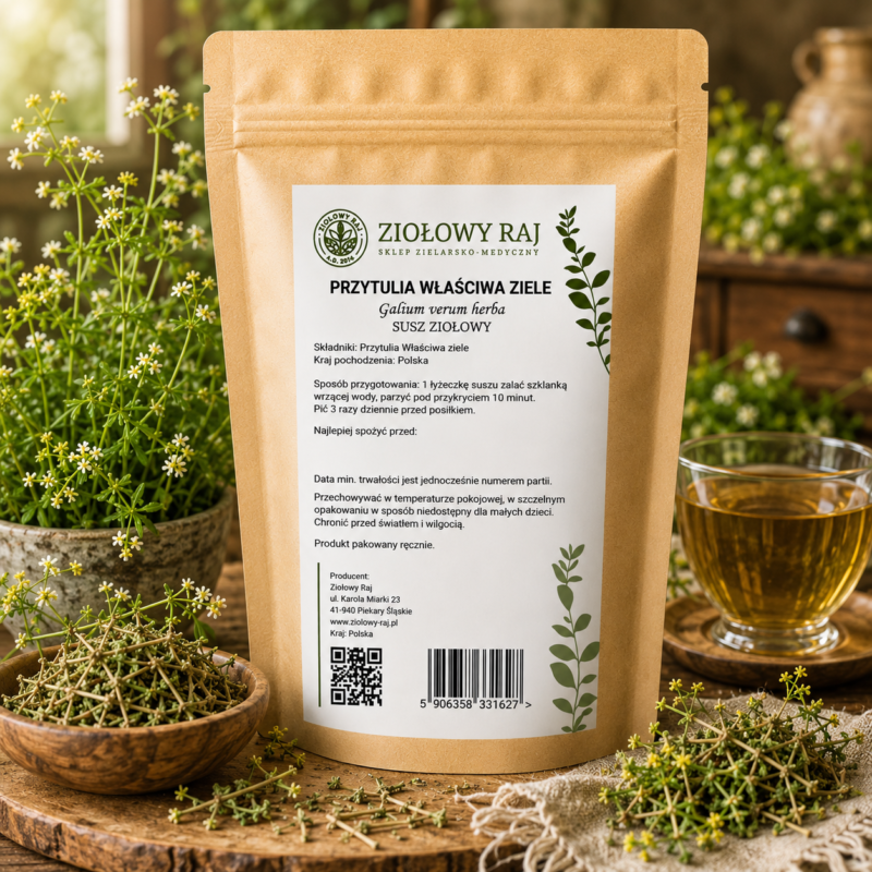 Przytulia Właściwa ziele 50g Ziołowy Raj