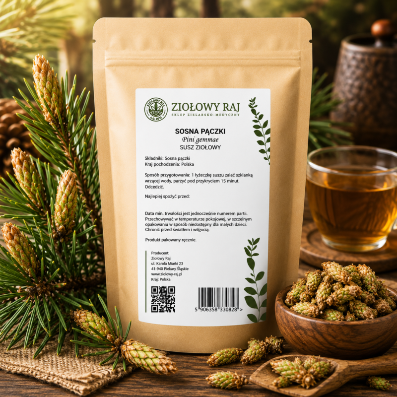 Sosna pączki 50g Ziołowy Raj