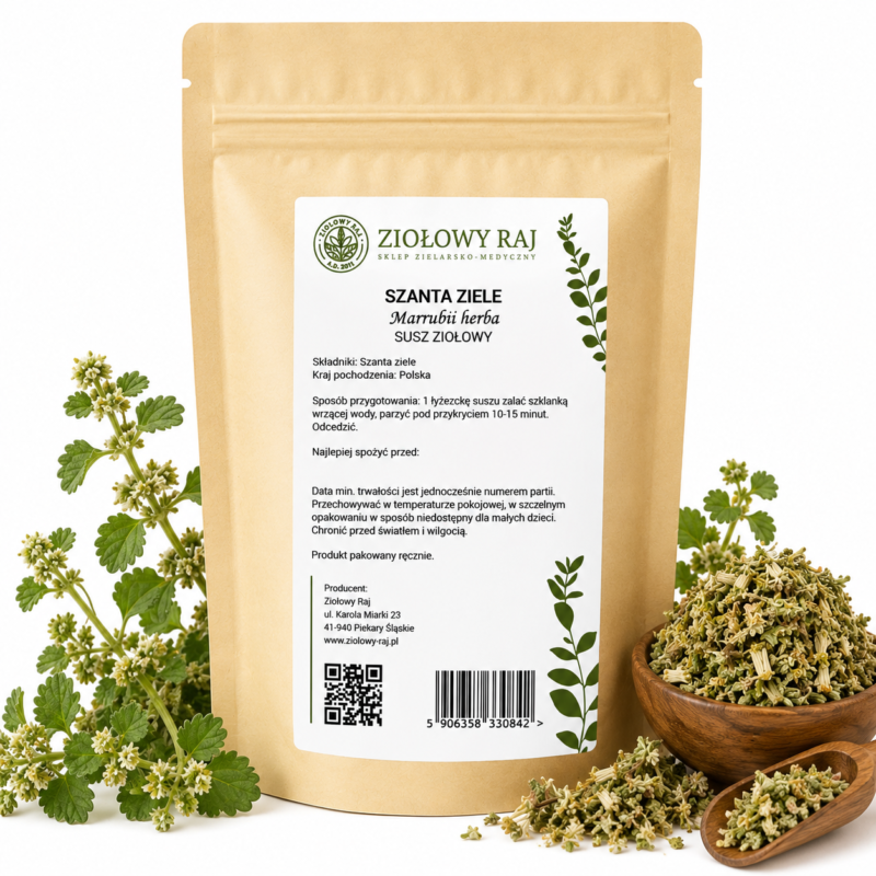 Szanta ziele prosta Szanta ziele 50g Ziołowy Raj
