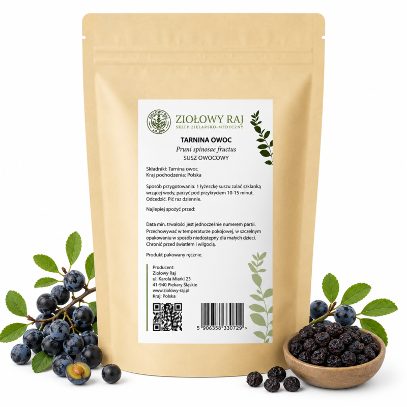Tarnina owoc prosta Tarnina owoc 50g Ziołowy Raj