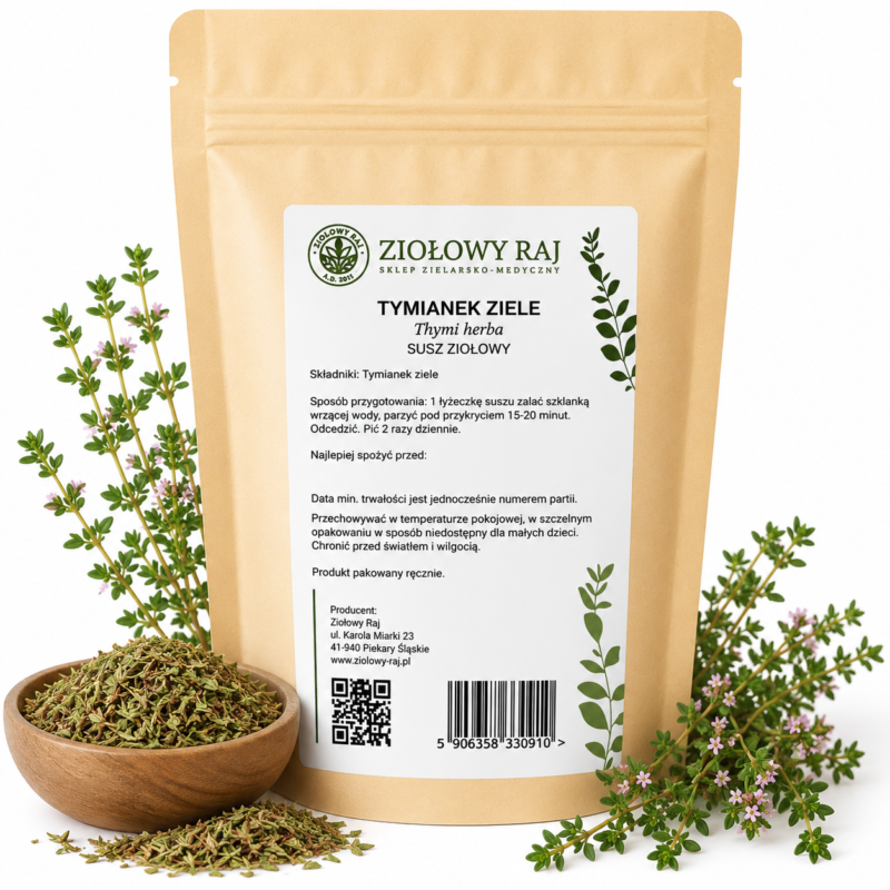 Tymianek ziele prosta Tymianek ziele 50g Ziołowy Raj