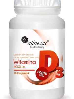 Witamina D3 4000 j.m. FORTE 120 kaps. Aliness