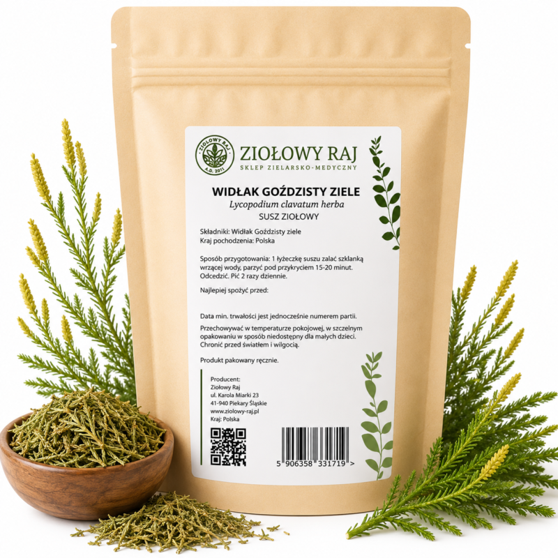 Widłak Goździsty ziele 50g Ziołowy Raj