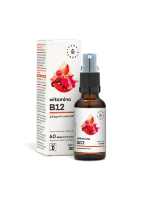 Witamina B12 aerozol 30 ml Aura Herbals