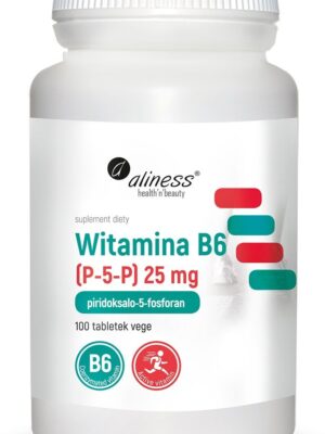 Witamina B6 (P-5-P) 25 mg x 100 tabletek Vege Aliness