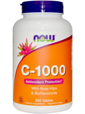 C-1000 +dzika róża+bioflawonidy 100tab. NOW