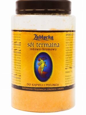 Sól termalna  jodowo-bromowa zabiegowa  750g  Zabłocka