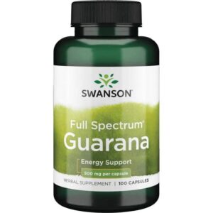 a.jpg Guarana 500mg 100kap. Swanson