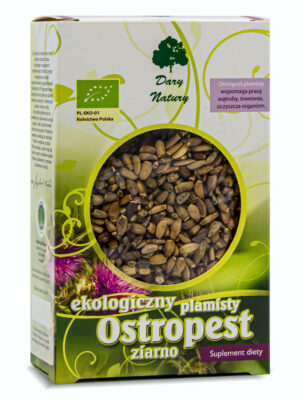 Ostropest plamisty nasiona 100g eko Dary Natury