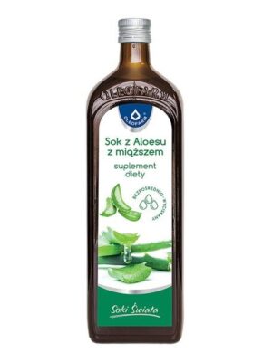 Sok z aloesu z miąższem 500ml Oleofarm