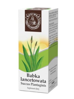 Babka lancetowata sok (Succus Plantaginis) płyn doustny 100ml Bonimed