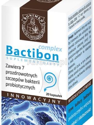 Bactibon complex bakterie probiotyczne 20 kap. Bonimed