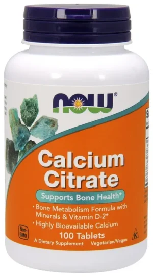 bb65b277d3b1b567a458a90ef0c3318d_1.webp Calcium citrate (cytrynian wapnia) 300mg 100tab. NOW