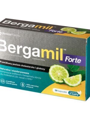 Bergamil Forte 30 kap. wegańskich Xenico Pharma