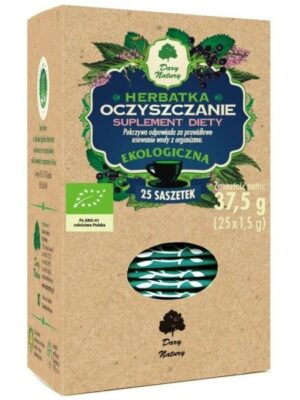 Herbatka oczyszczająca 25x1,5g Dary Natury