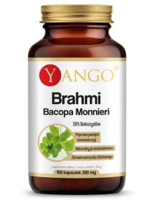 Brahmi bacopa 390mg 100kap Yango