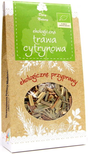 c298ce58d2cda2c54566e166c4c6ccc6.jpg Trawa cytrynowa EKO 20g Dary Natury