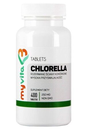 chlorella-tabletki-myvita-sklep-internetowy-400-tabletek-.jpg Chlorella 250g 400tab. MyVita