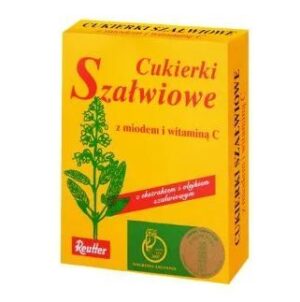 cukierki.jpg Cukierki szałwiowe 50g Reutter