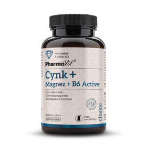 cynk-magnez-witamina-b6.jpg Cynk+Magnez+B6 Active 120kap. Pharmovit