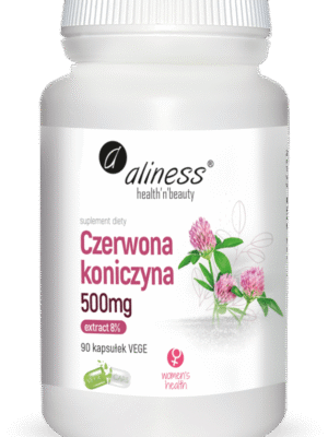 Czerwona koniczyna extract 8% 500 mg 90 kap. Vege Aliness