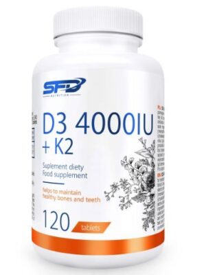 D3 4000 + K2 120 tabletek SFD