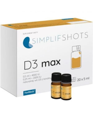 SIMPLIFSHOTS D3 max 4 000IU 20x5ml Formeds